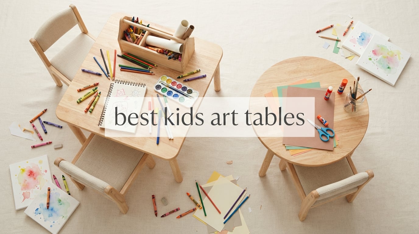 best kids art tables