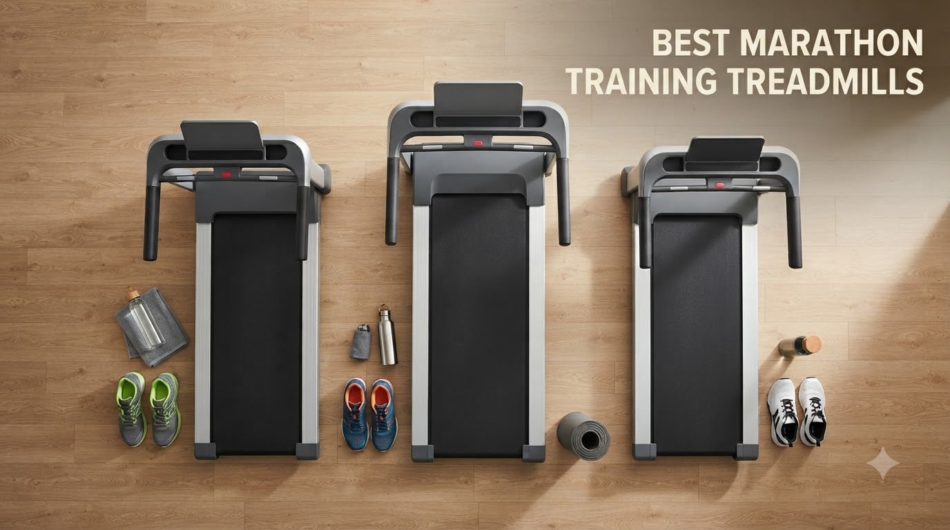 best marathon training treadmills