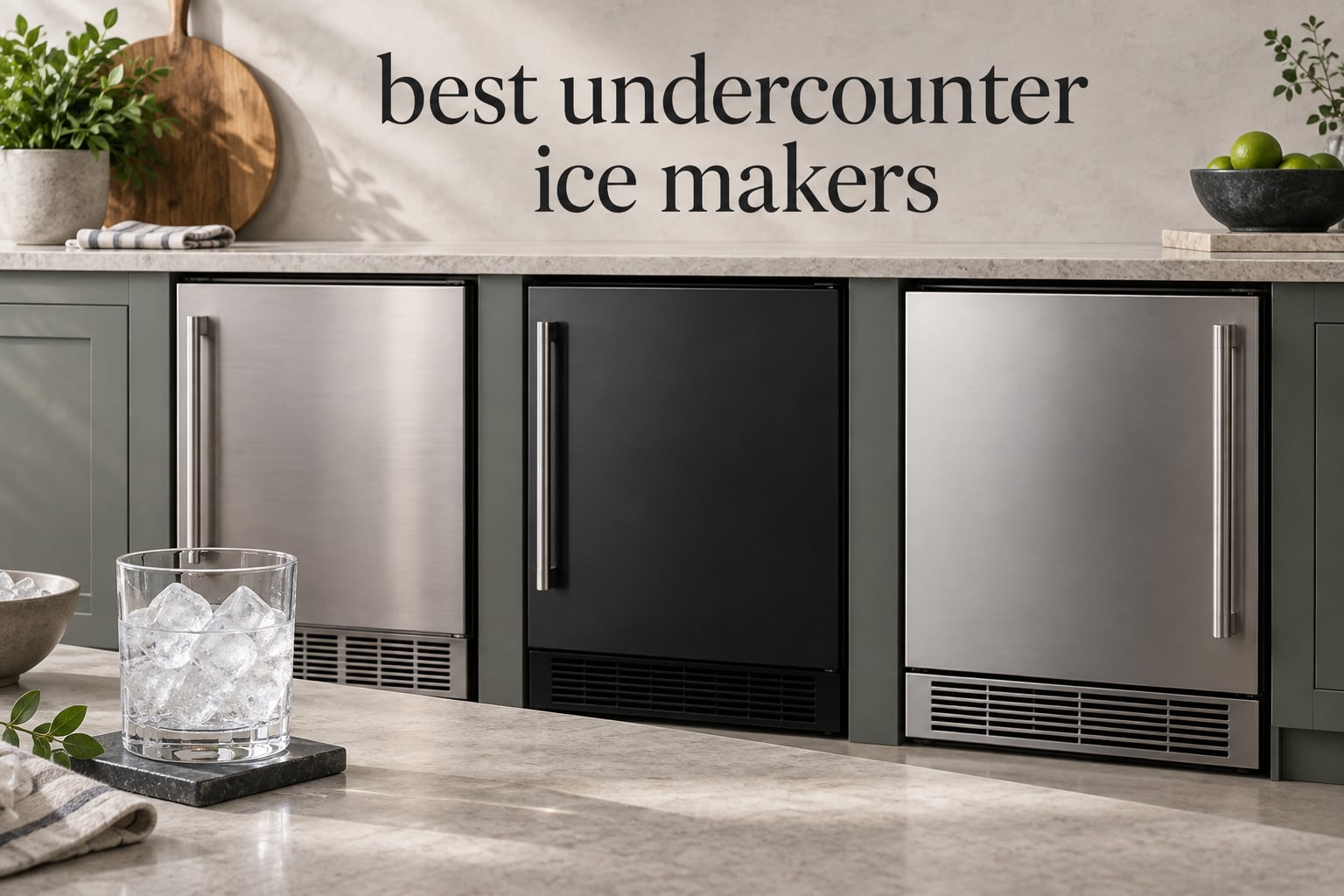 best undercounter ice makers