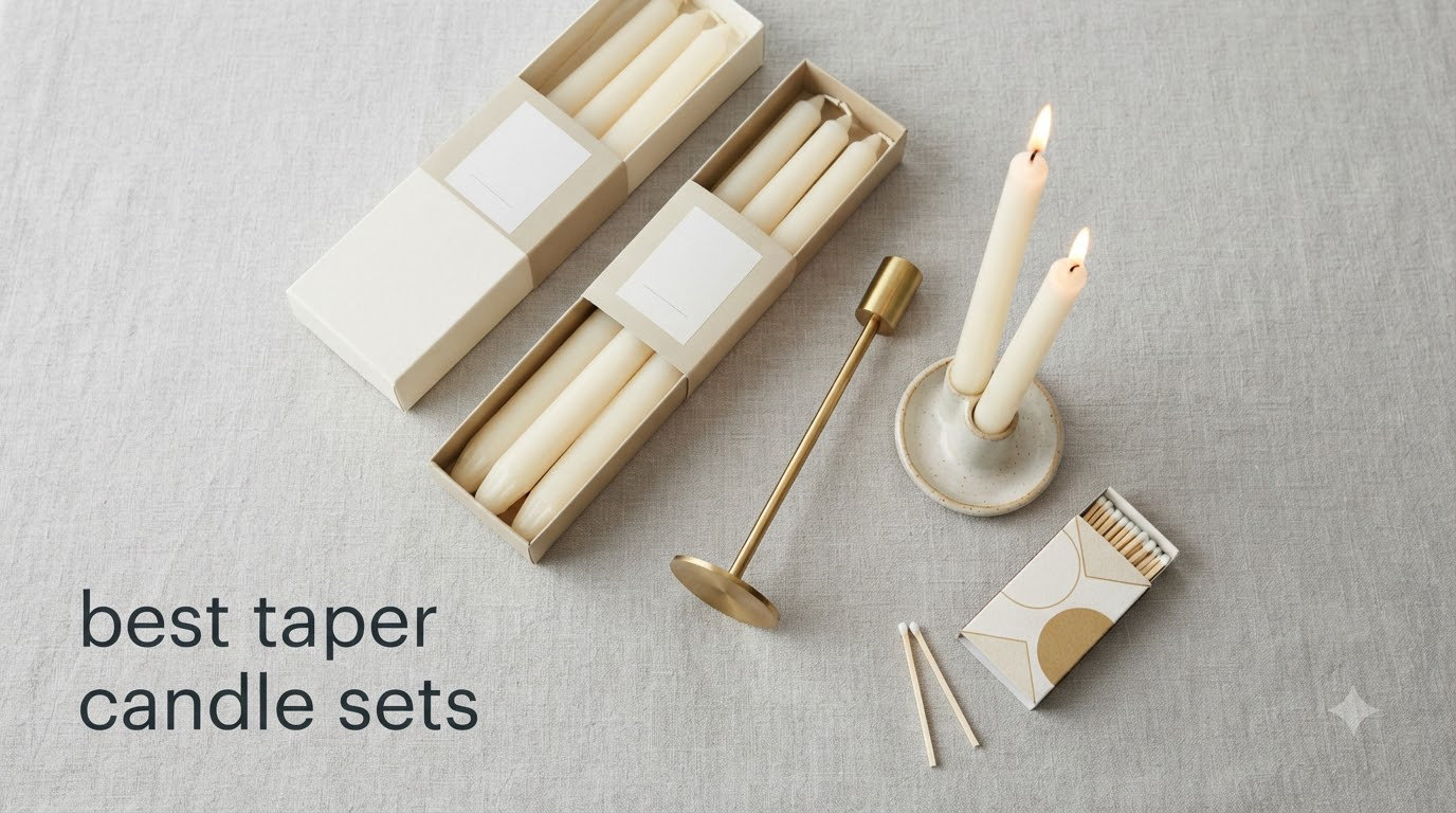 best taper candle sets