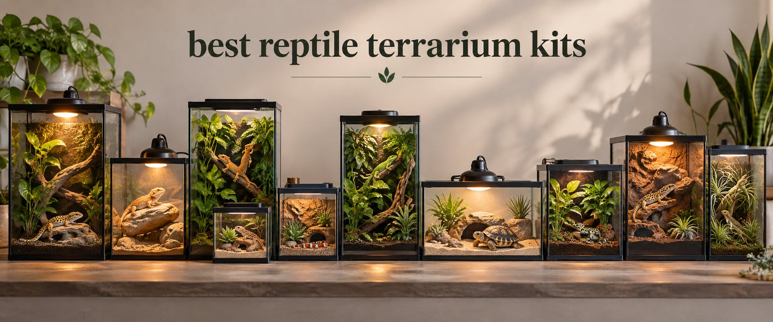 best reptile terrarium kits