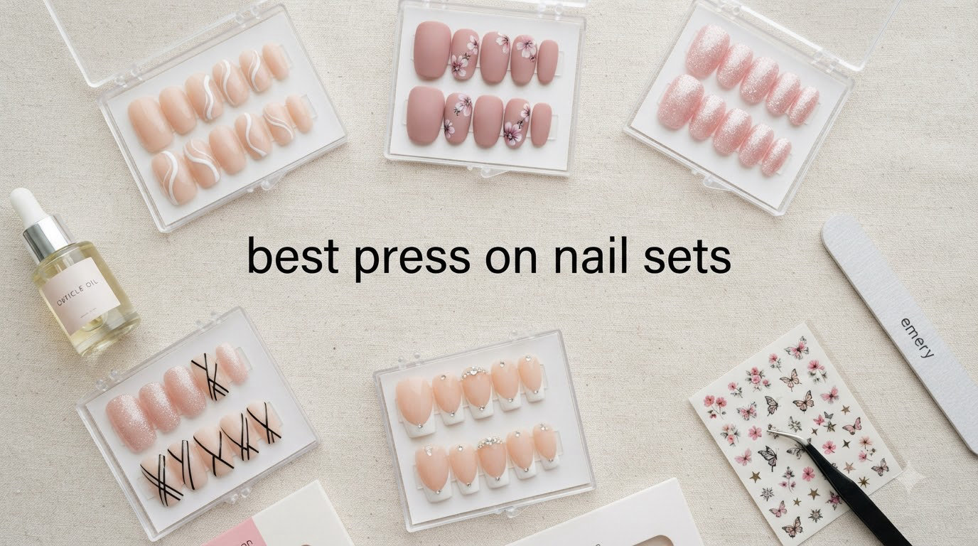 best press on nail sets
