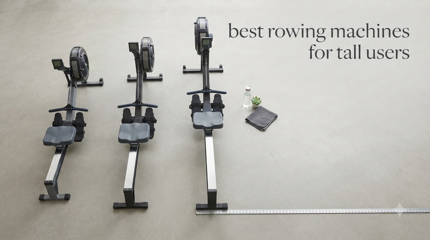 best rowing machines for tall users