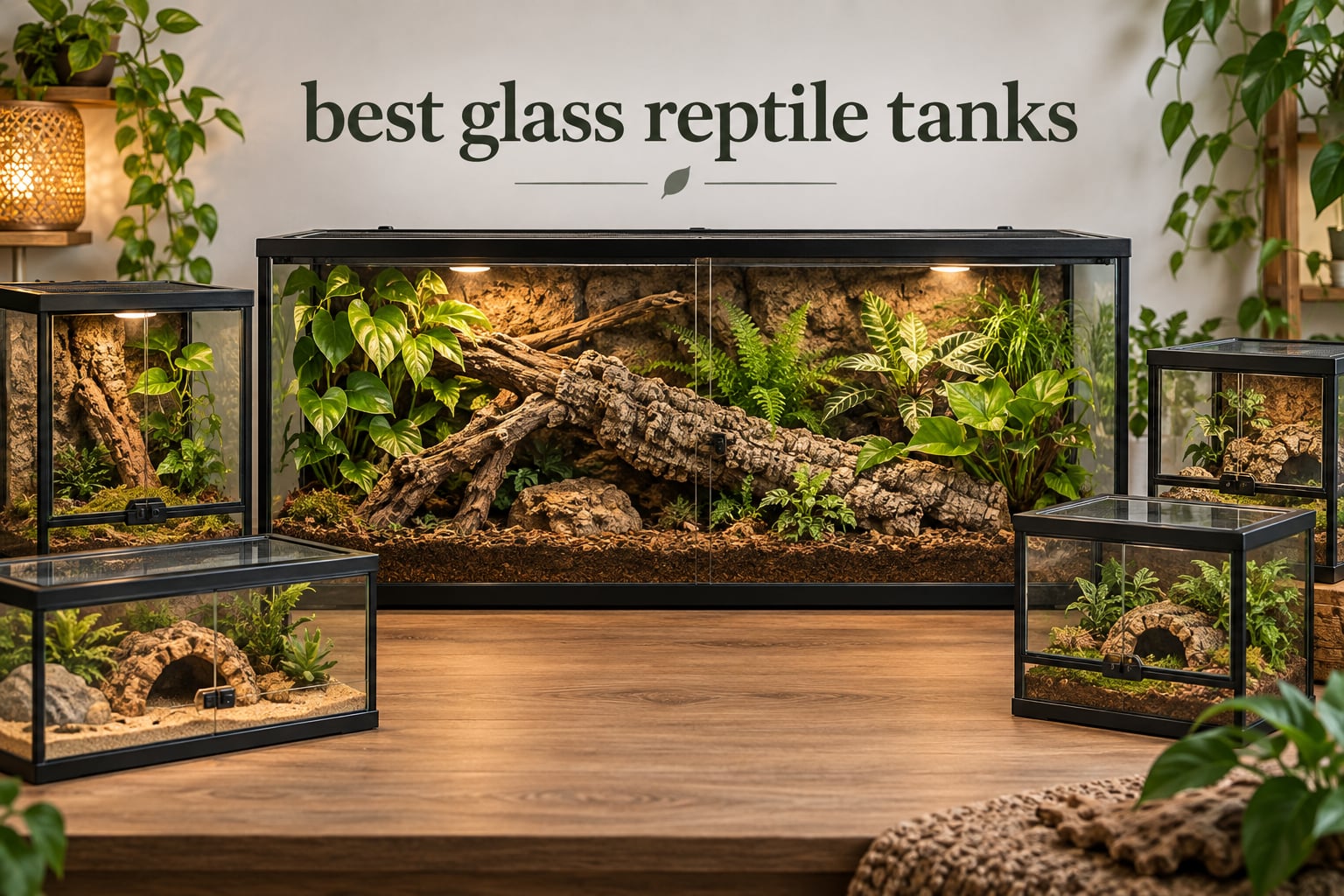 best glass reptile tanks