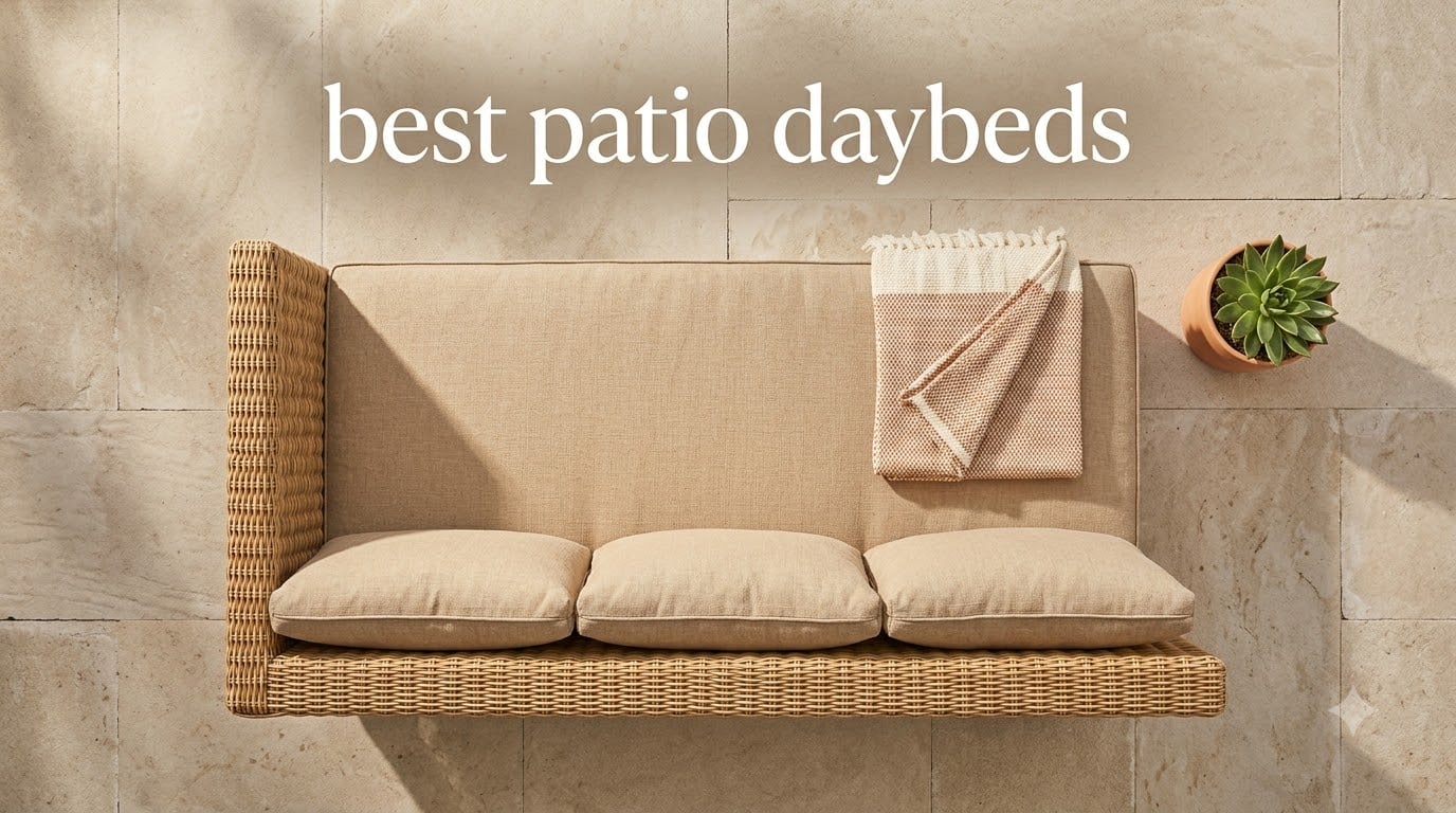 best patio daybeds