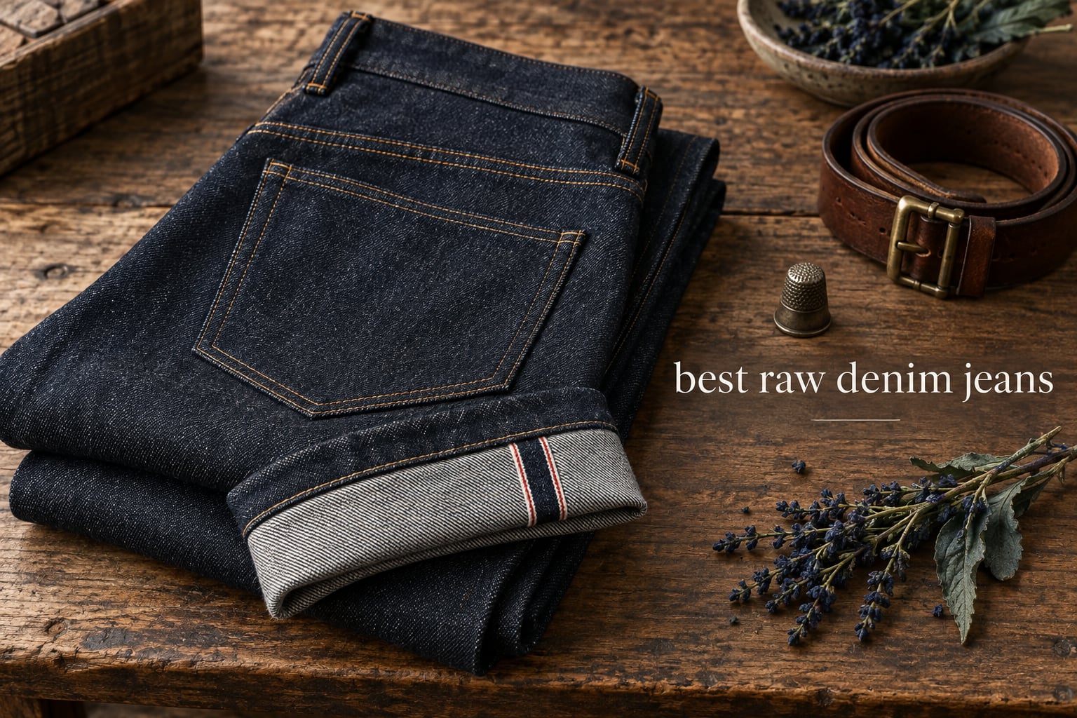 best raw denim jeans