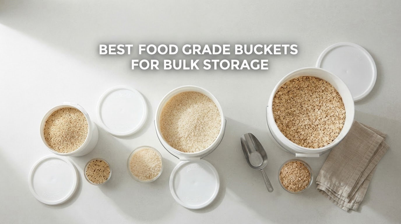 best food grade buckets for bulk storage
