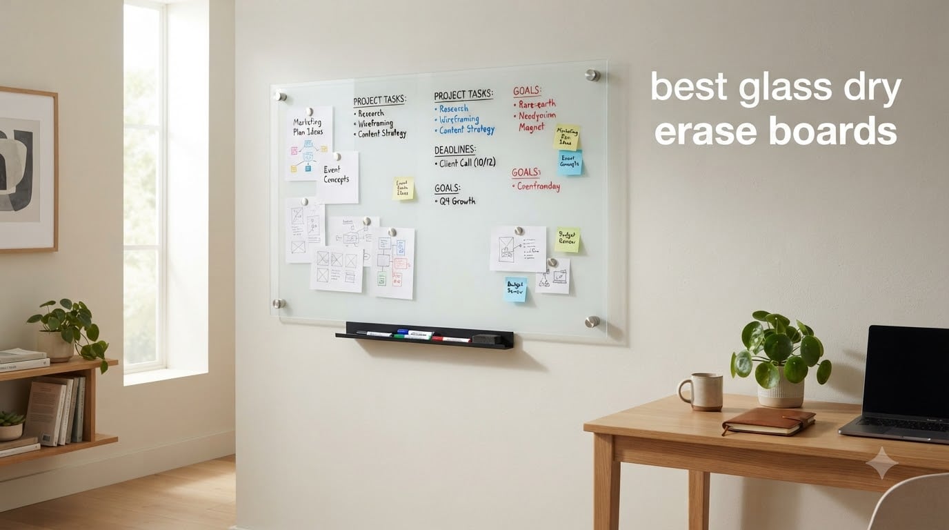 best glass dry erase boards