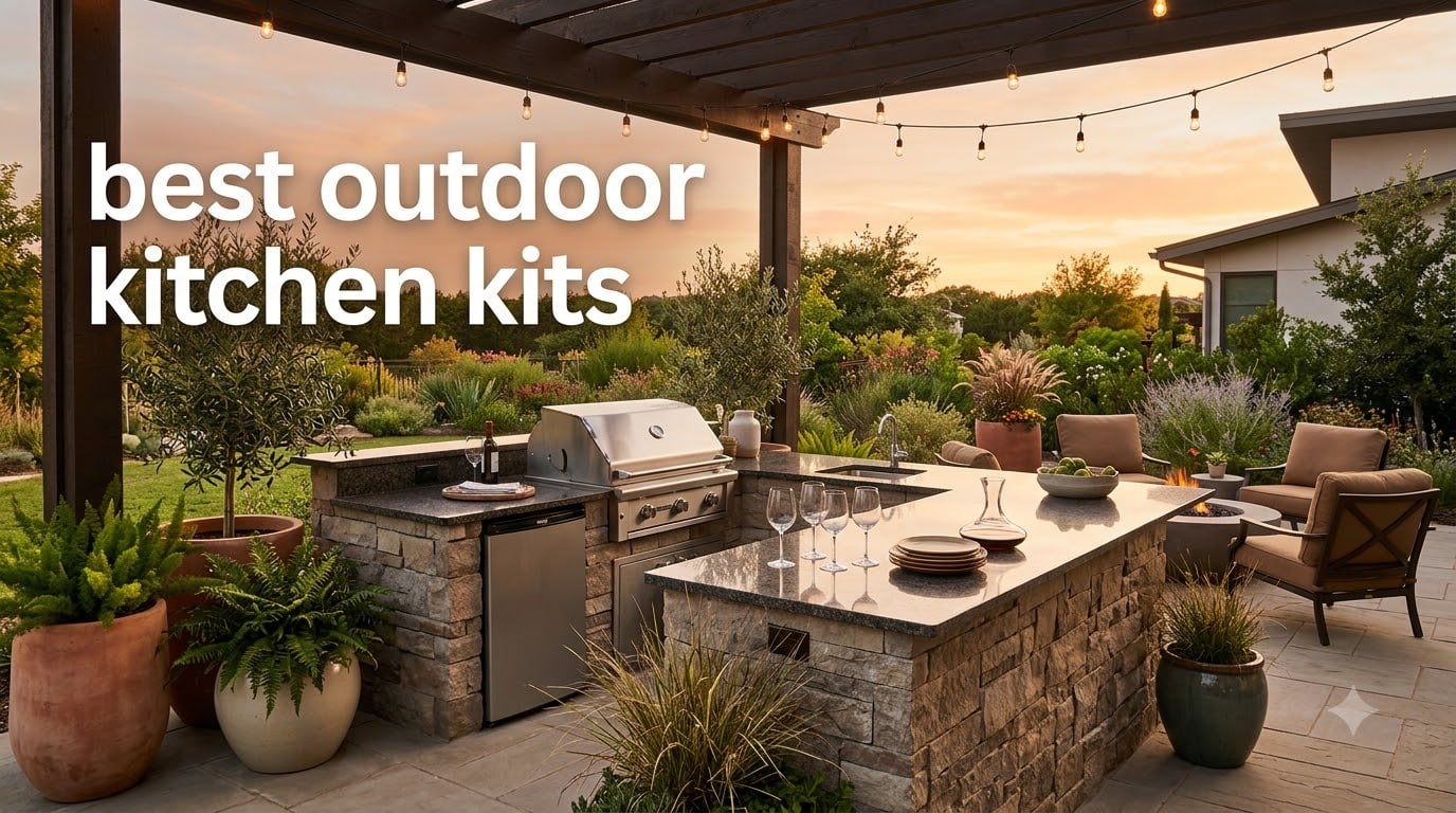 best outdoor kitchen kits