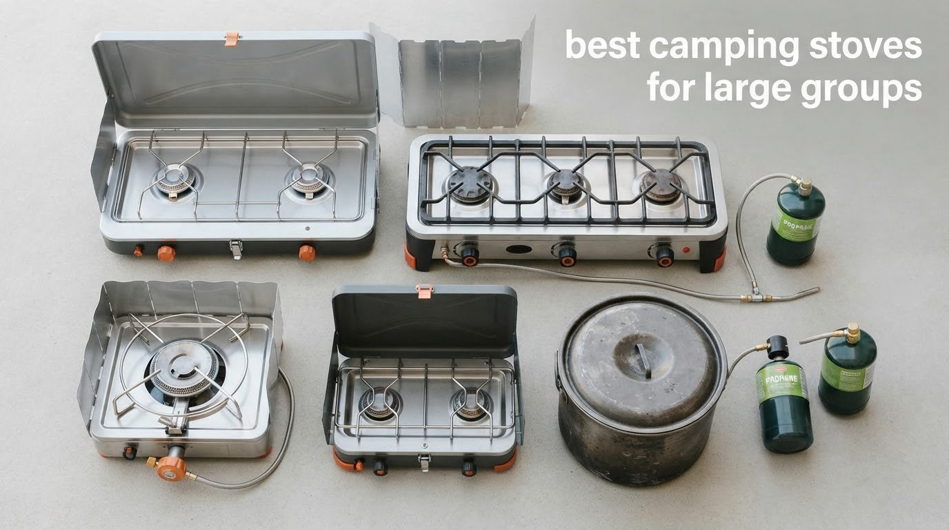 best camping stoves for large groups