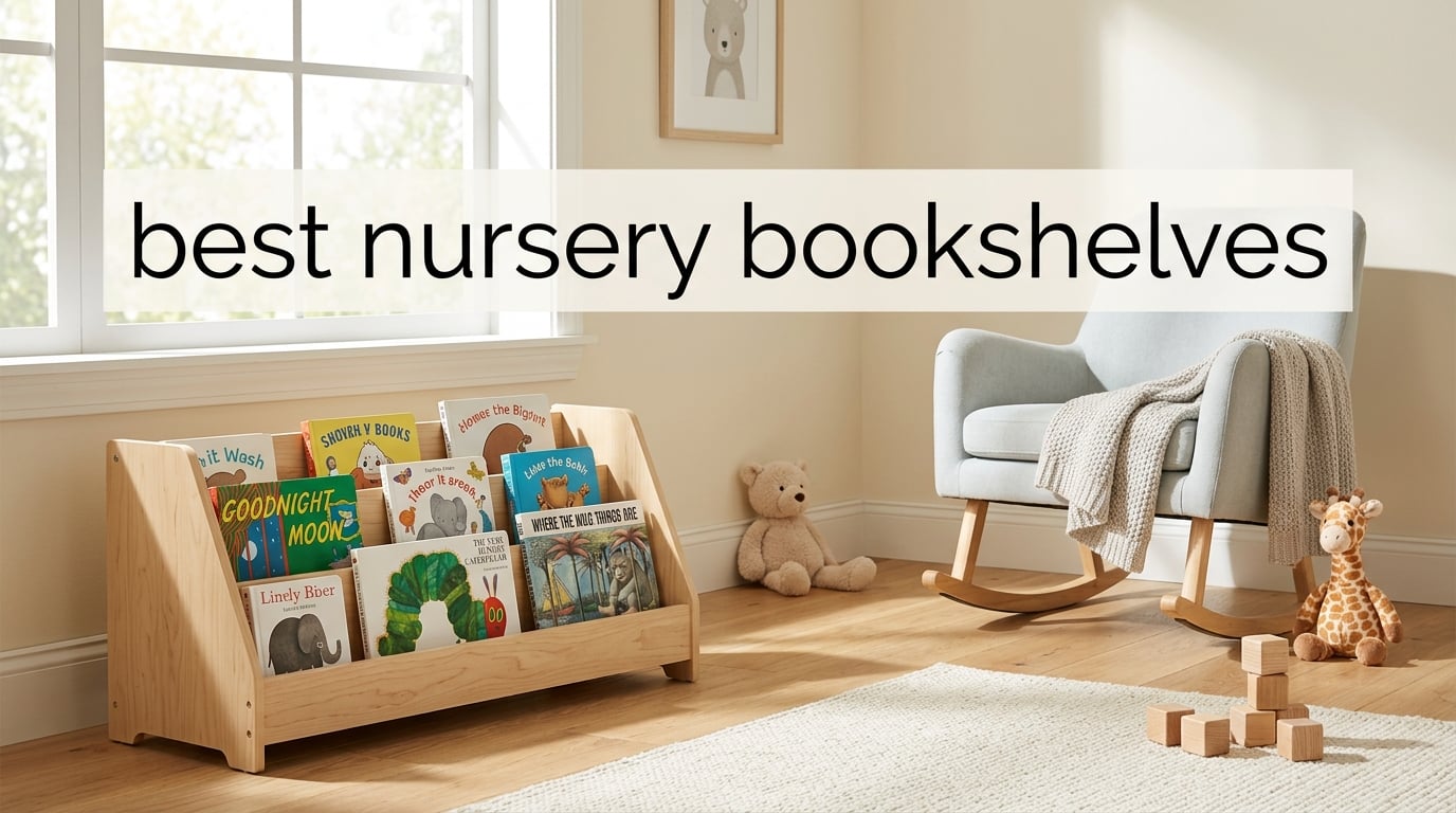 best nursery bookshelves