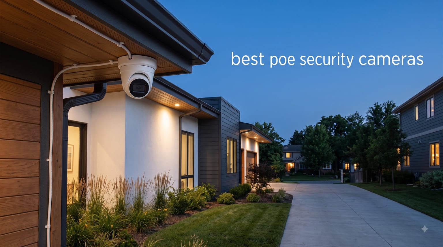 best poe security cameras