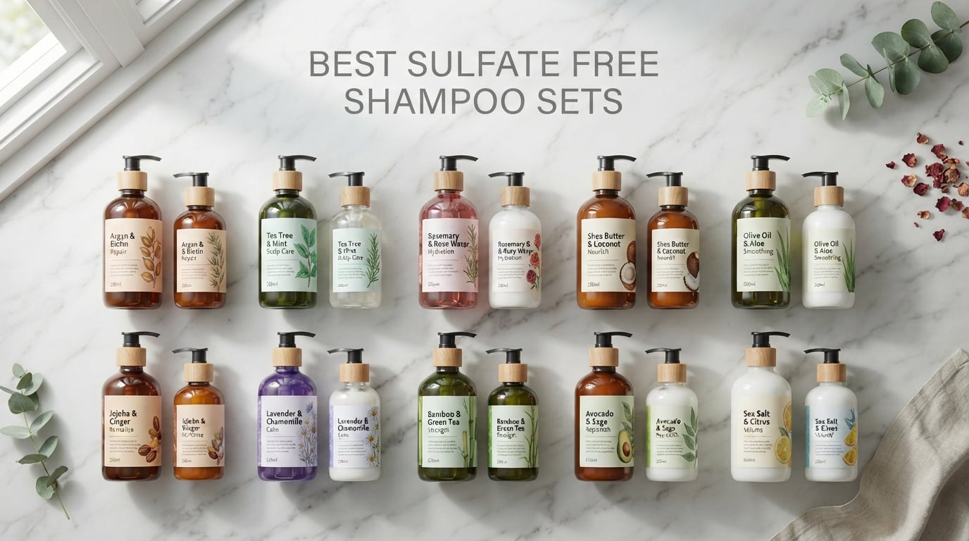 best sulfate free shampoo sets