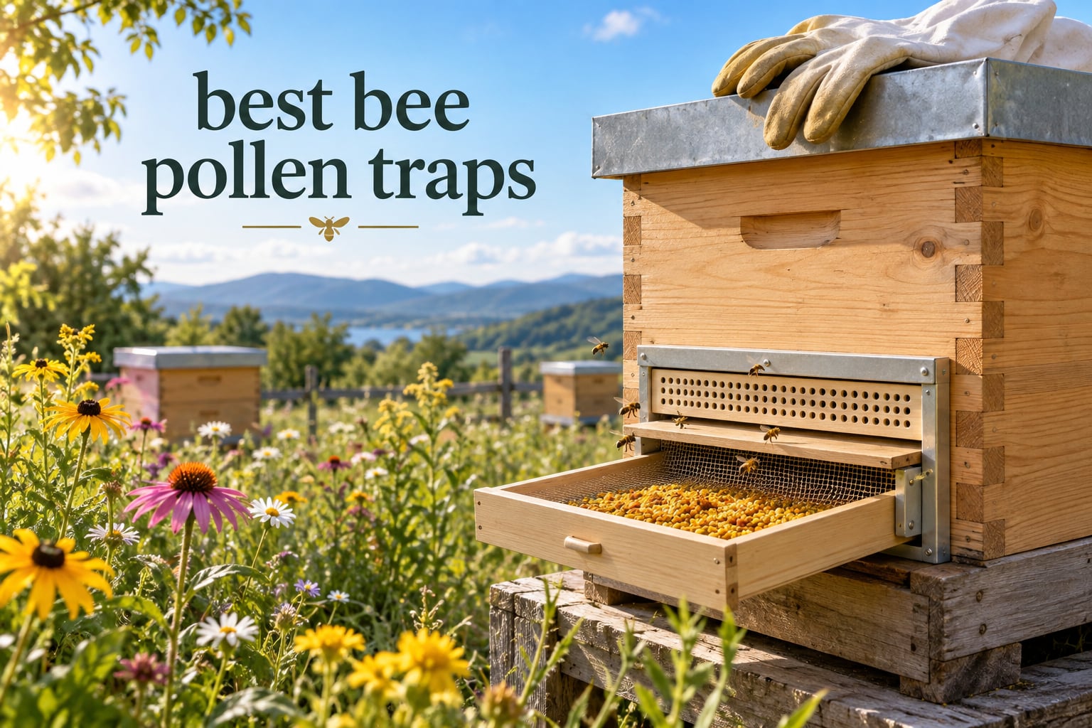 best bee pollen traps