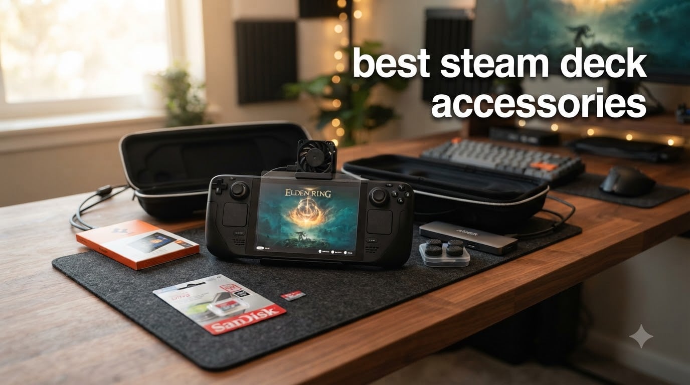 best steam deck accessories