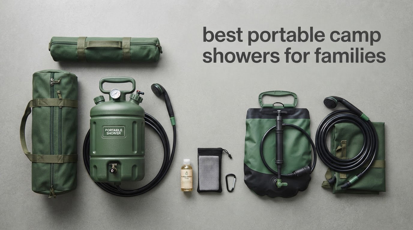 best portable camp showers for families