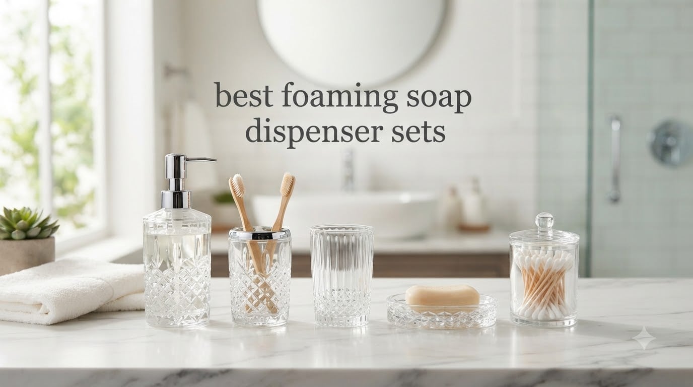 best foaming soap dispenser sets