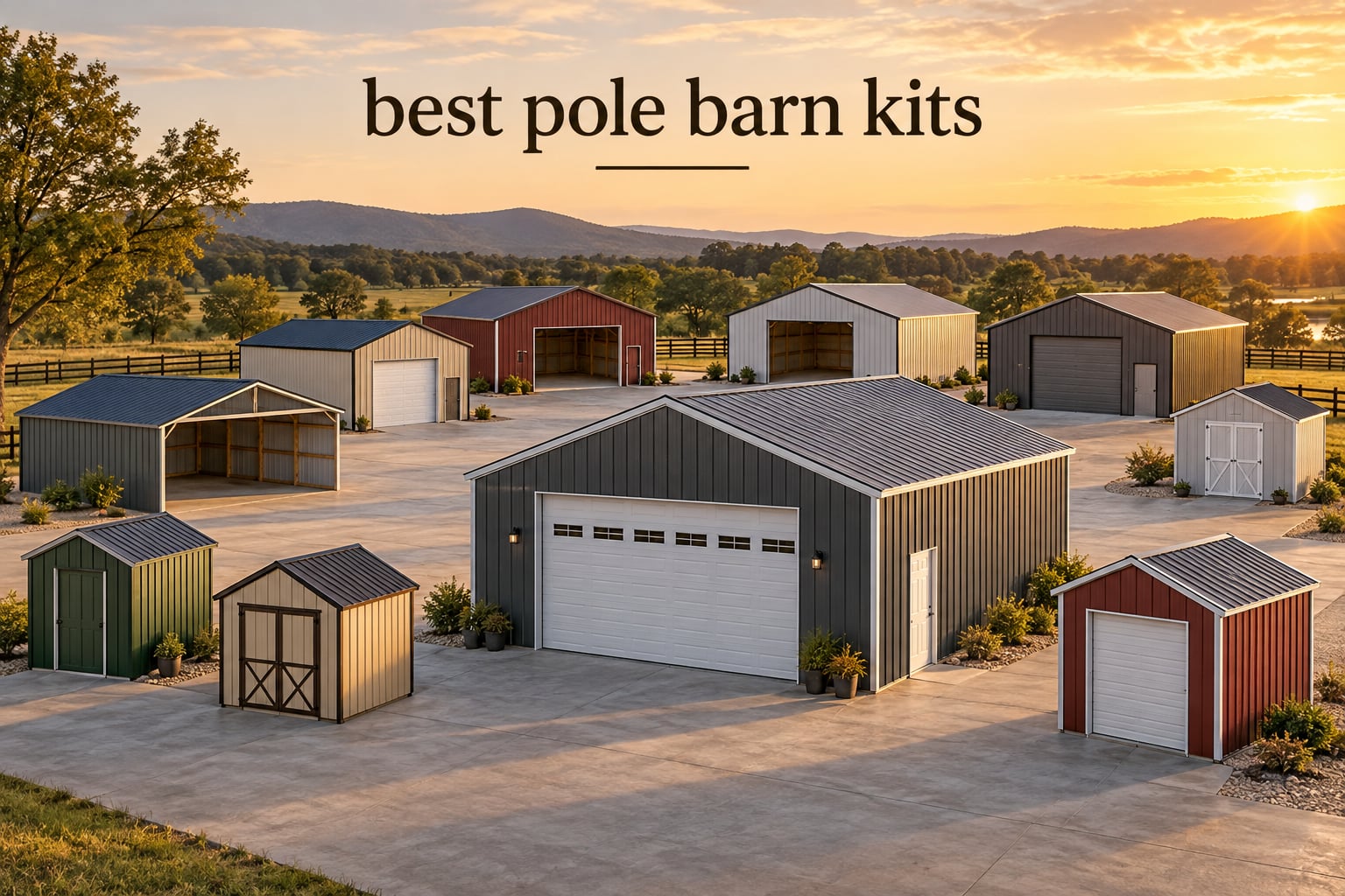 best pole barn kits