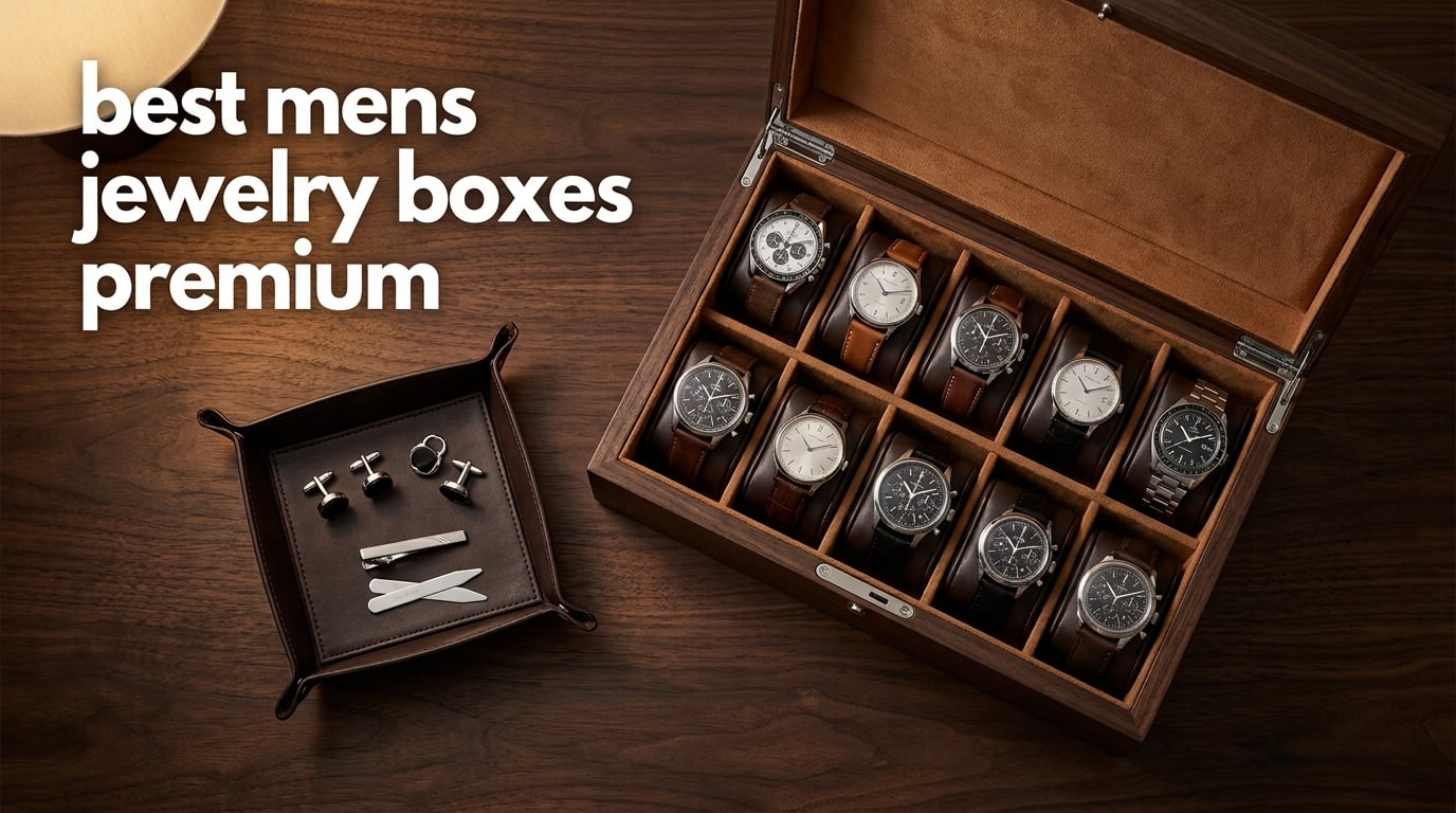 best mens jewelry boxes premium