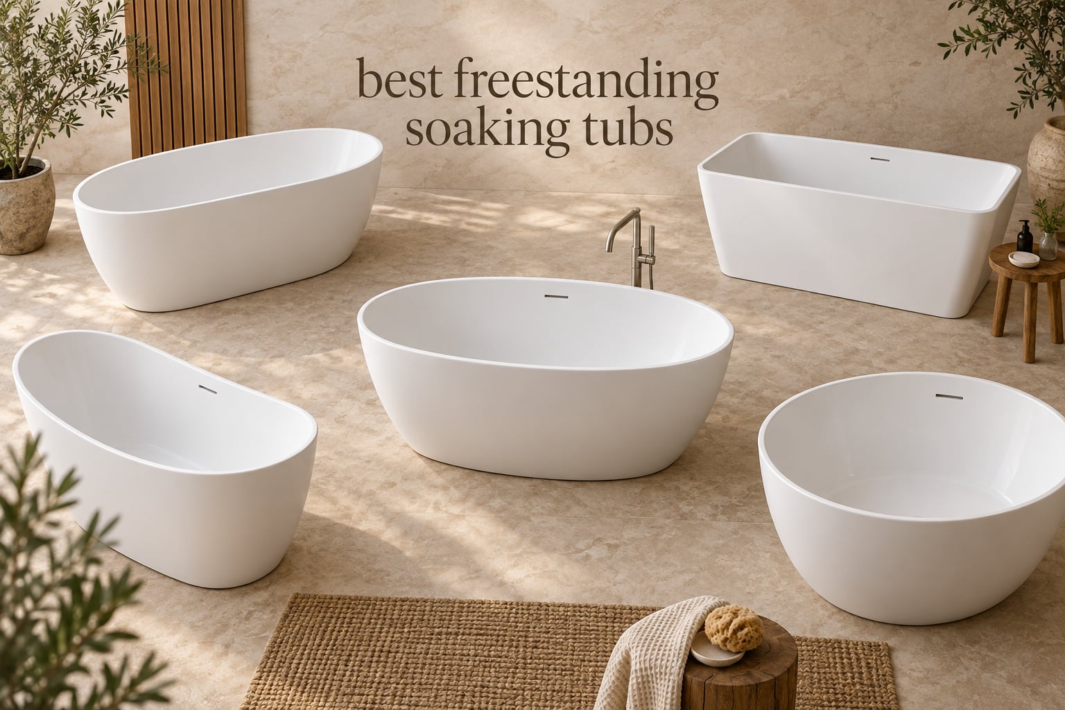 best freestanding soaking tubs