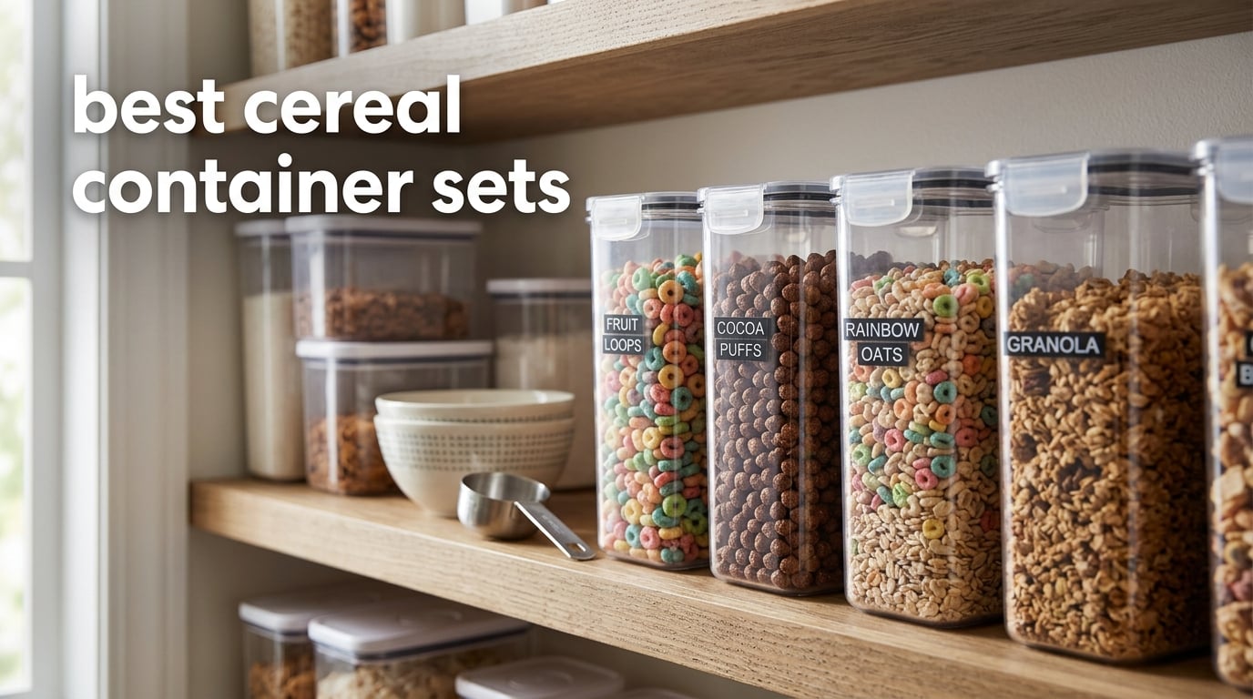 best cereal container sets