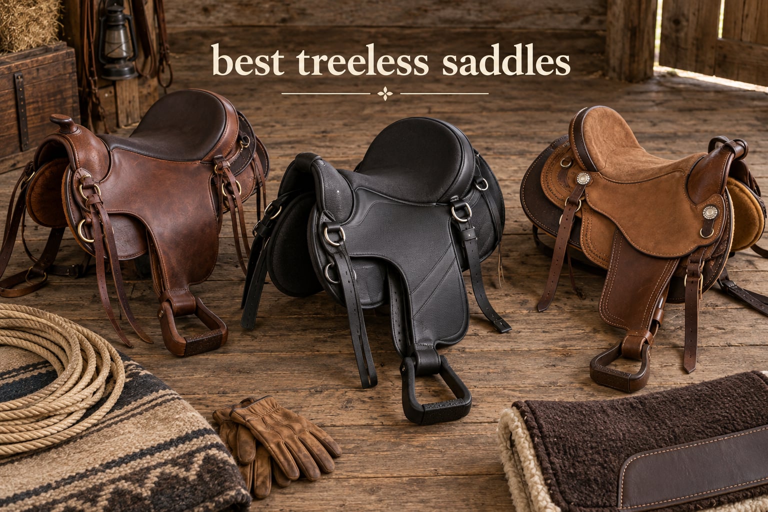 best treeless saddles