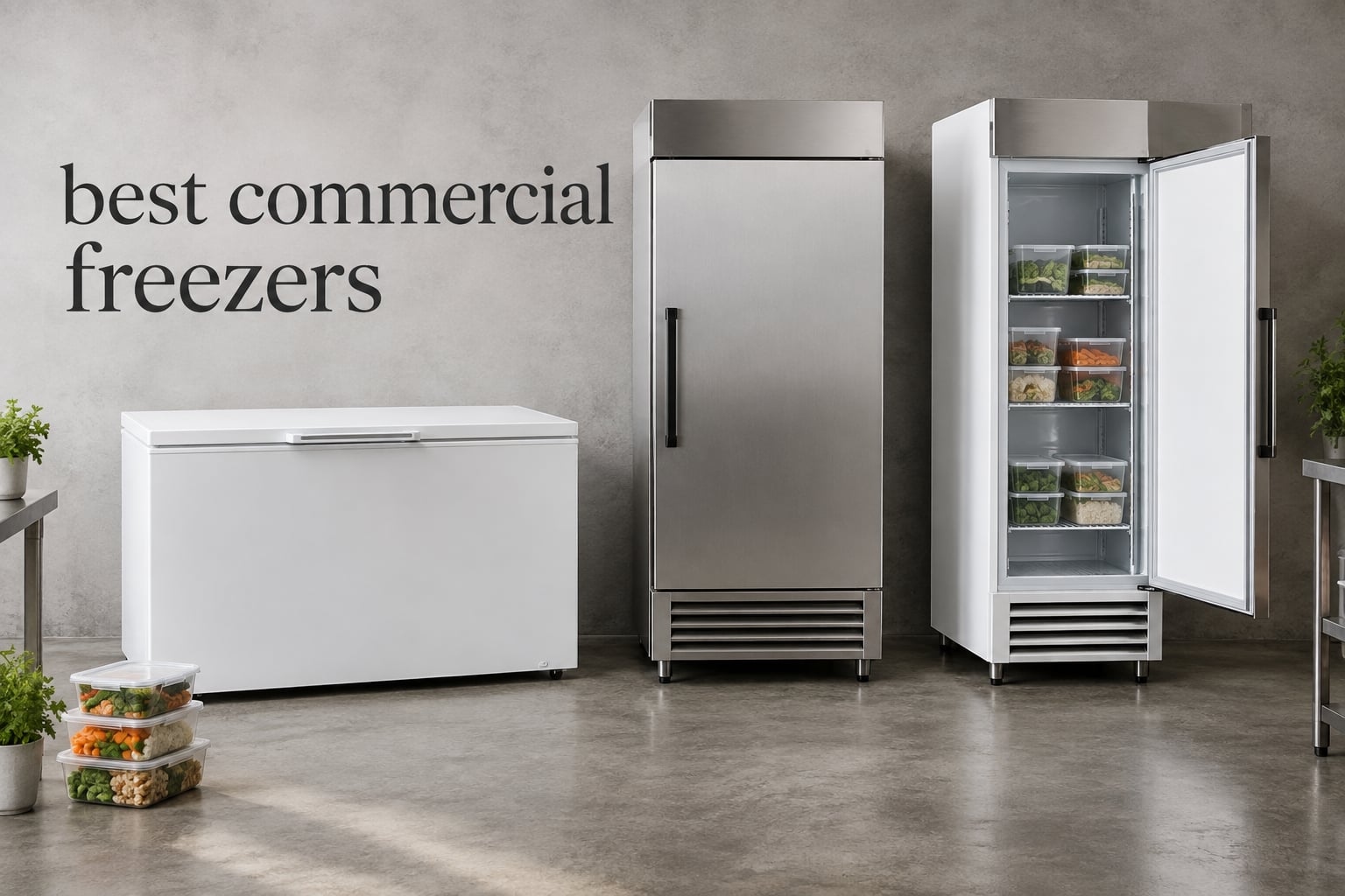best commercial freezers