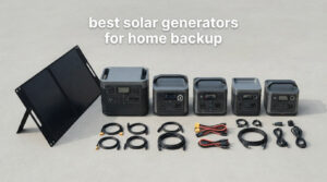 best solar generators for home backup