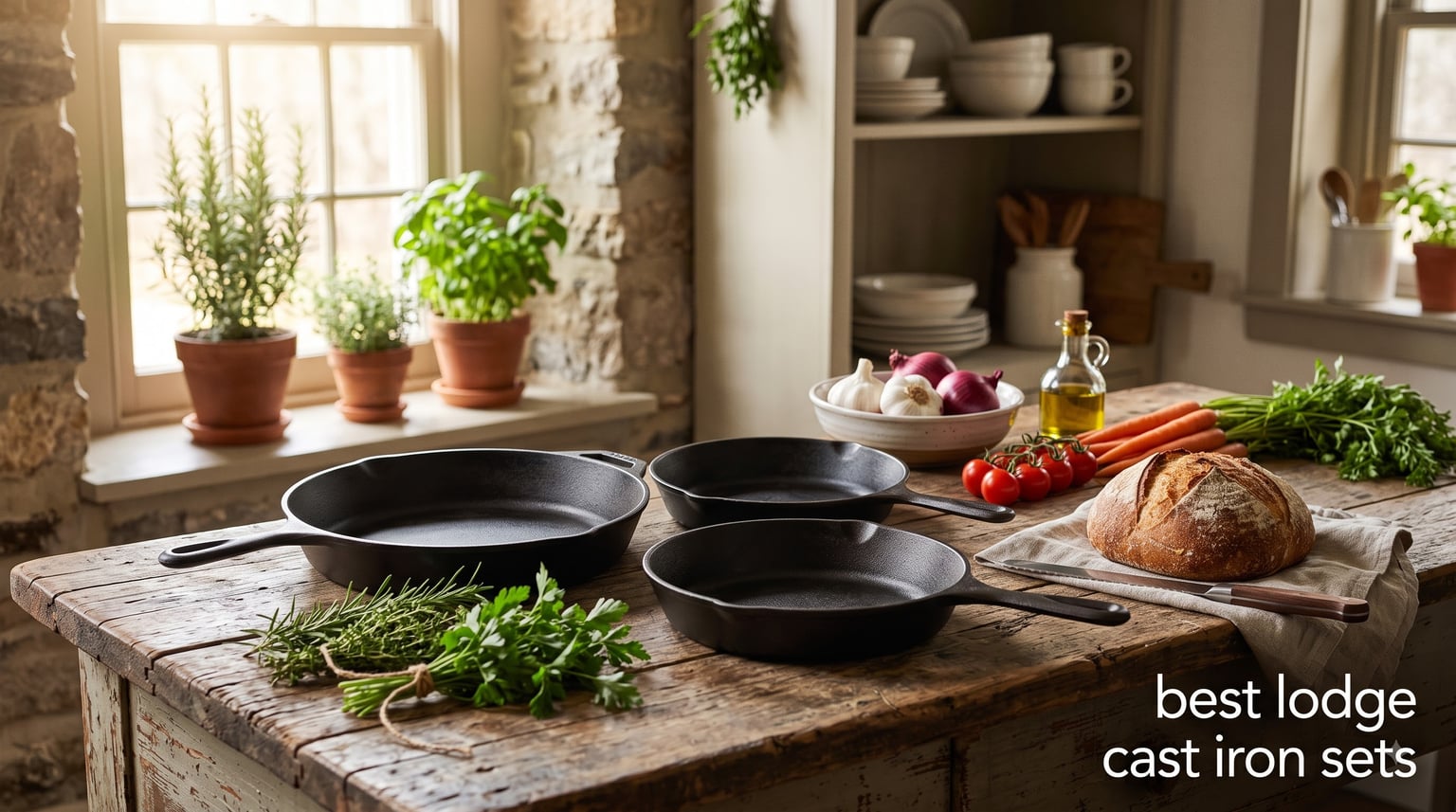 best lodge cast iron sets
