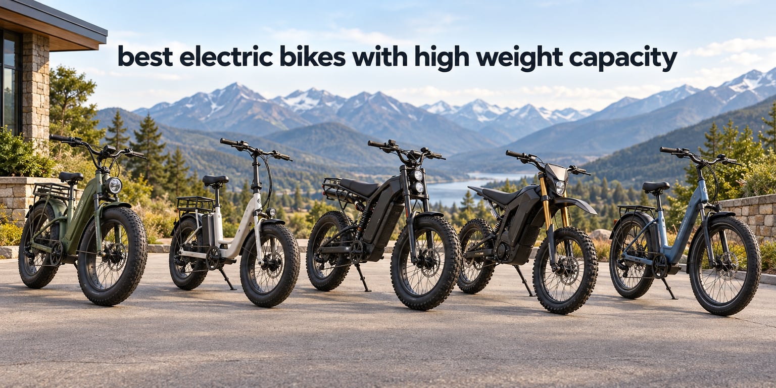 best electric bikes with high weight capacity