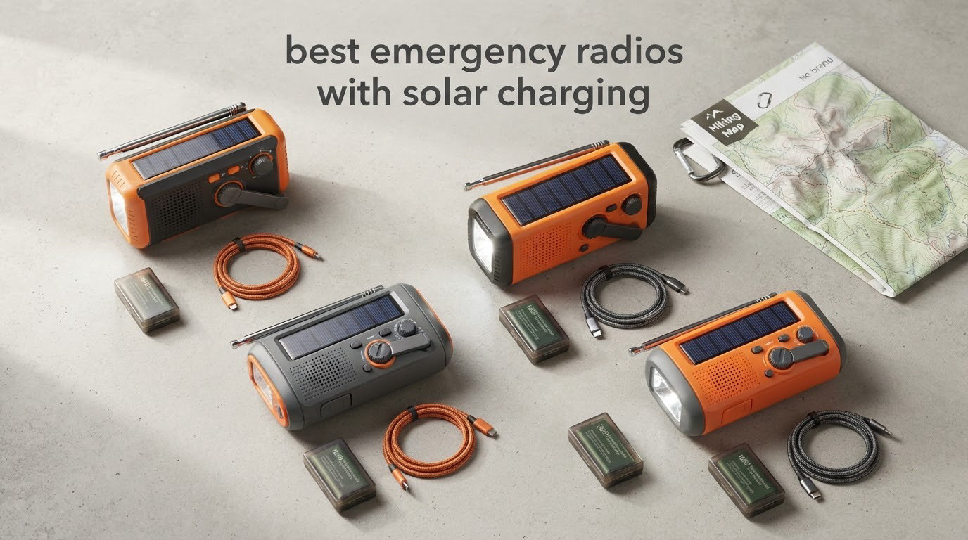 best emergency radios with solar charging