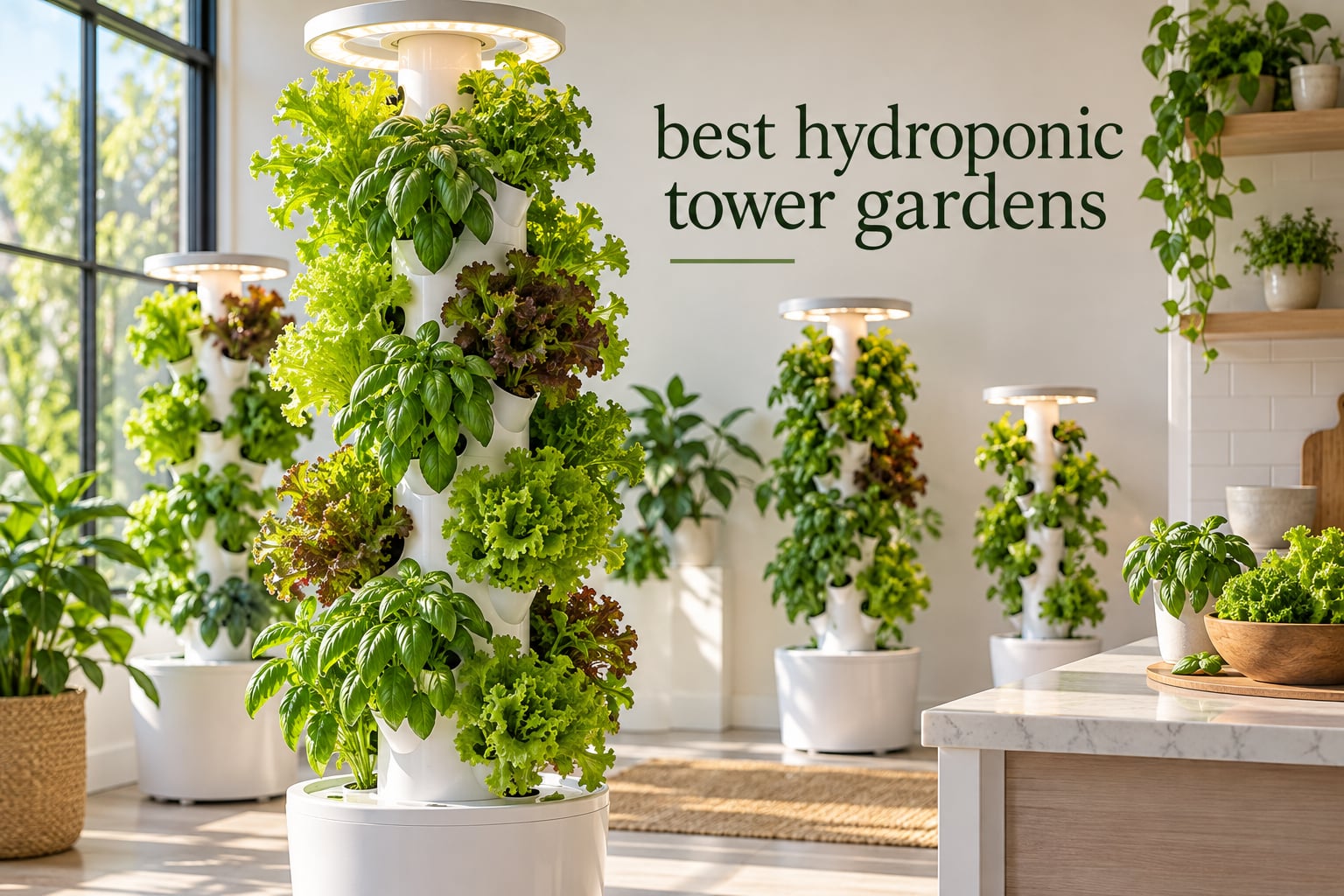 best hydroponic tower gardens