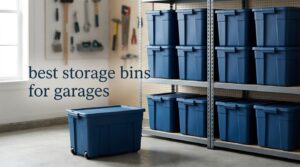 best storage bins for garages