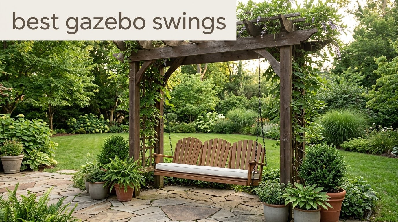best gazebo swings