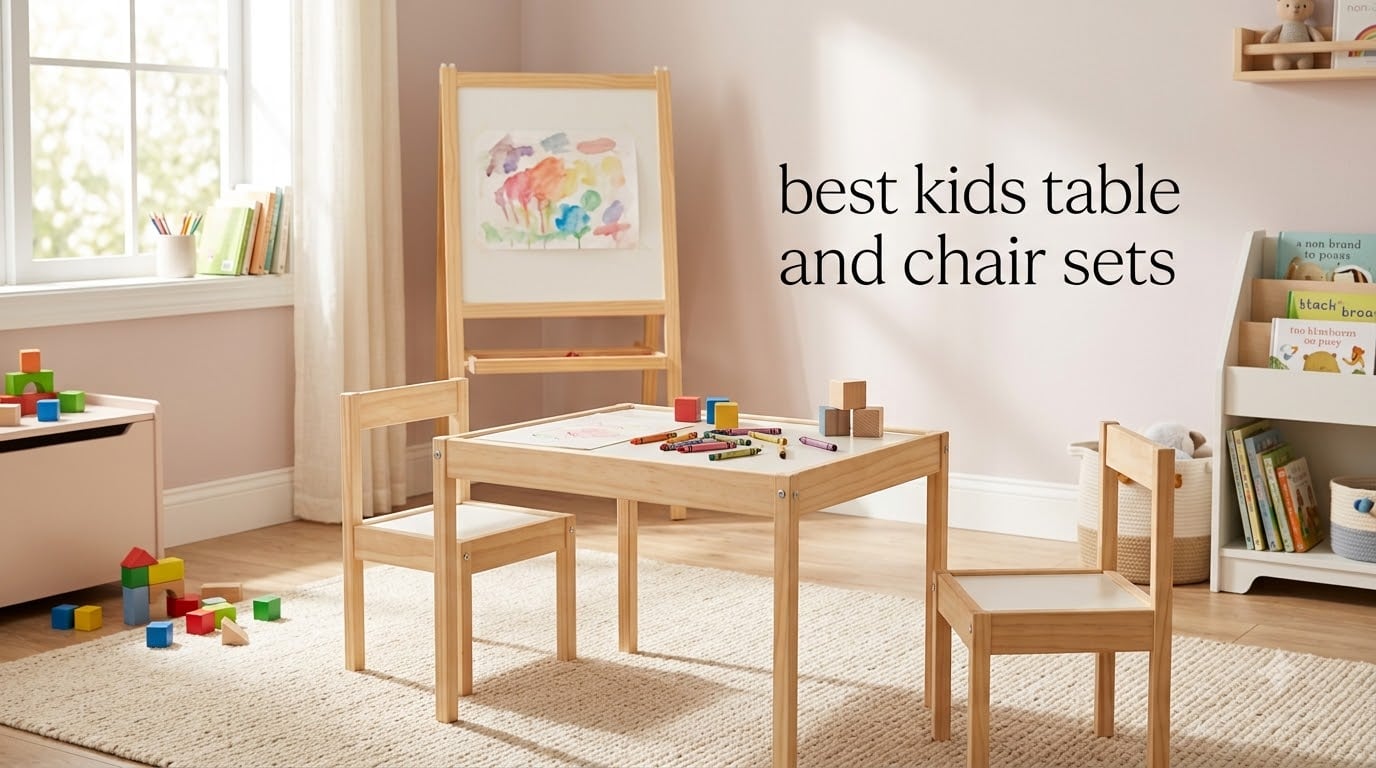 best kids table and chair sets