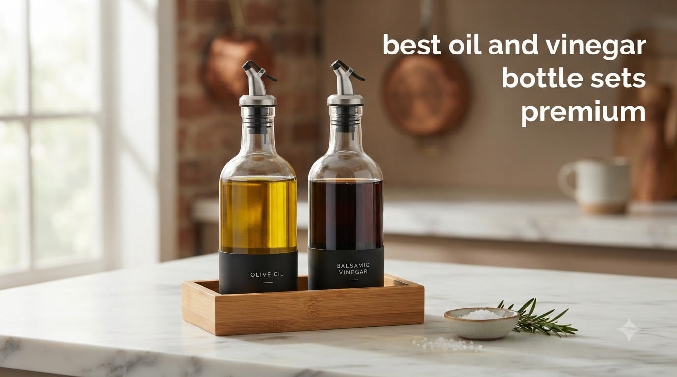 best oil and vinegar bottle sets premium