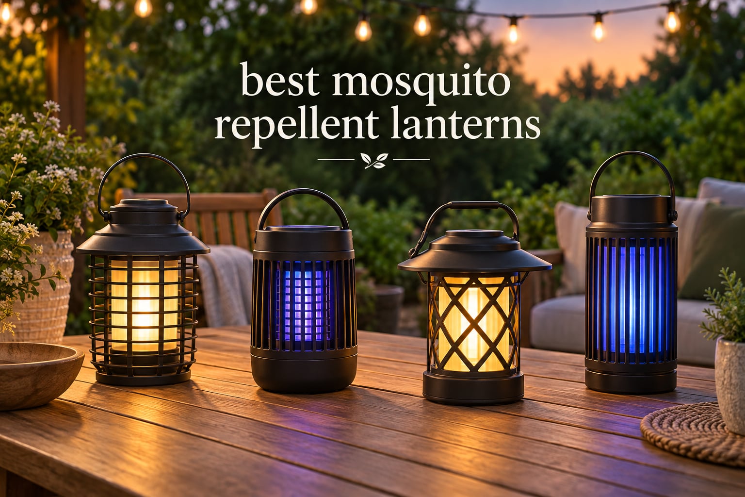 best mosquito repellent lanterns