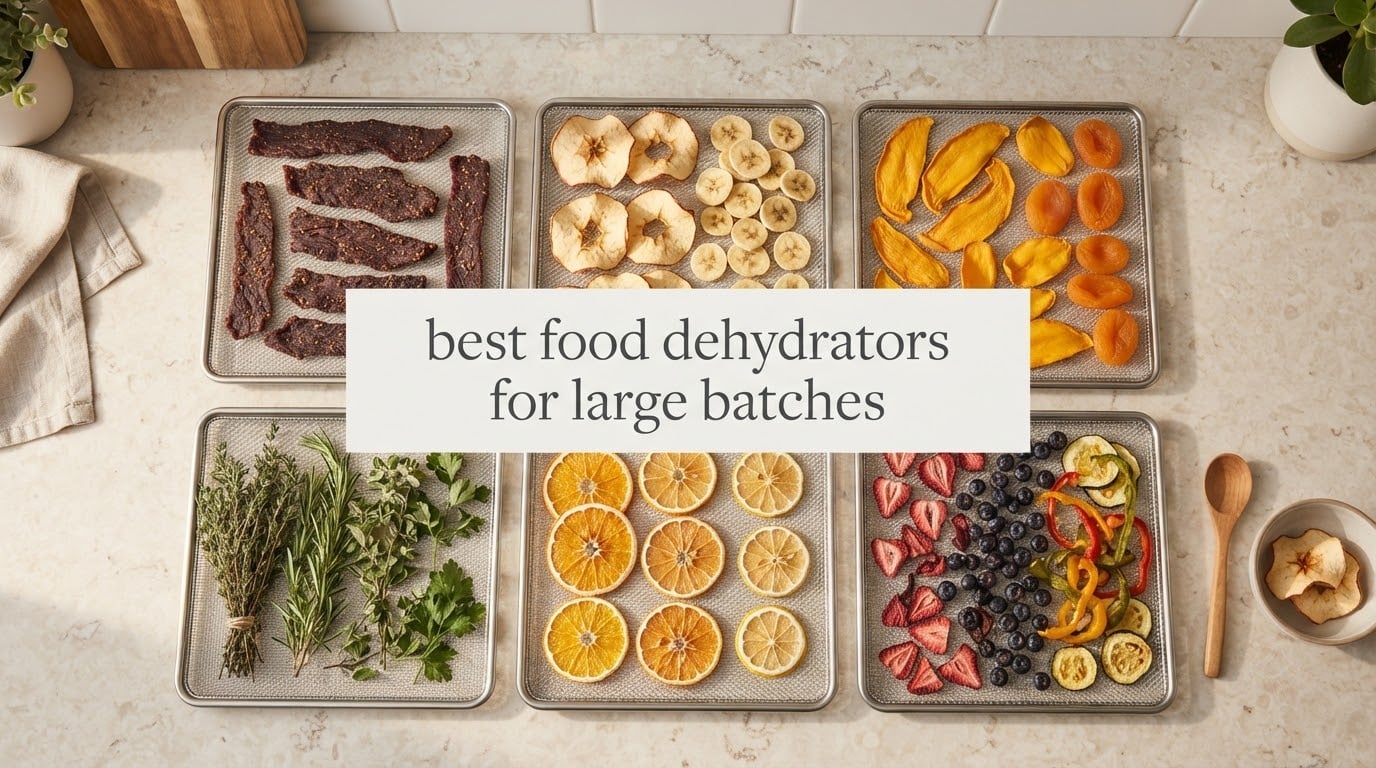 best food dehydrators for large batches
