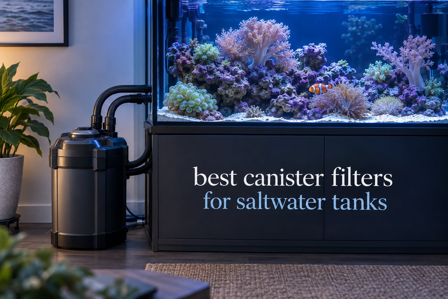 best canister filters for saltwater tanks
