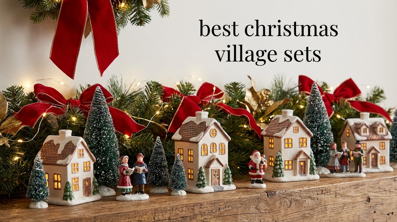 best christmas village sets