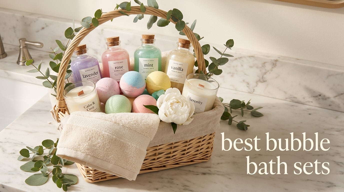 best bubble bath sets