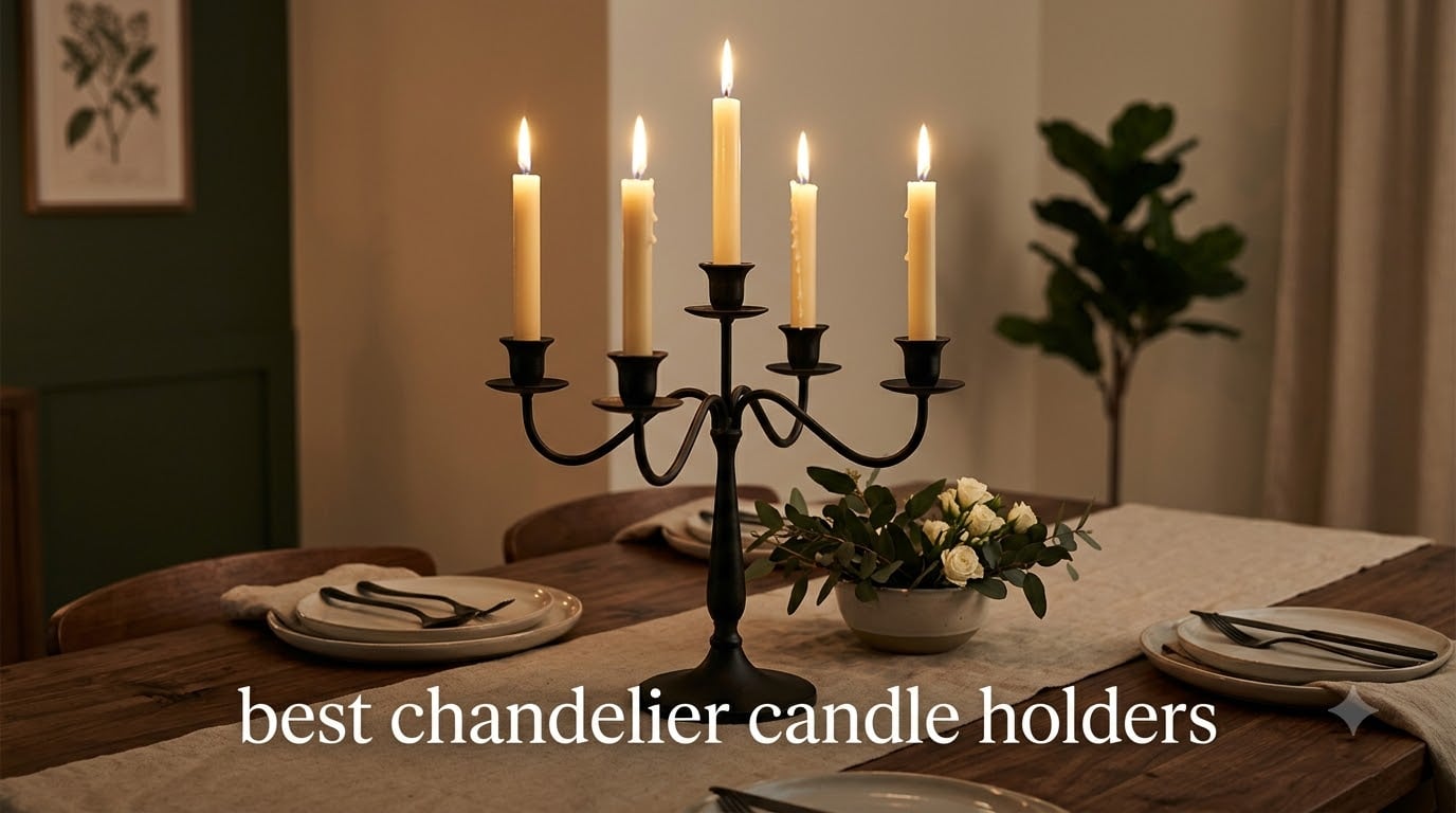 best chandelier candle holders
