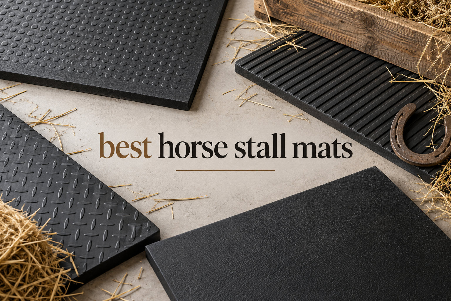 best horse stall mats