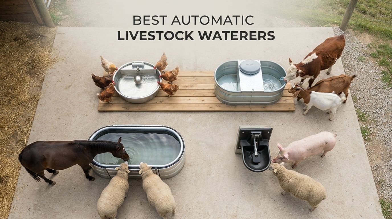 best automatic livestock waterers