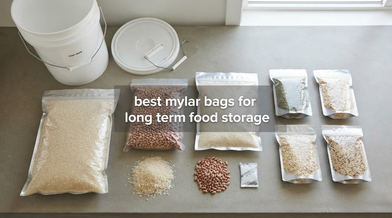 best mylar bags for long term food storage