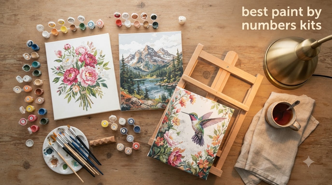 best paint by numbers kits