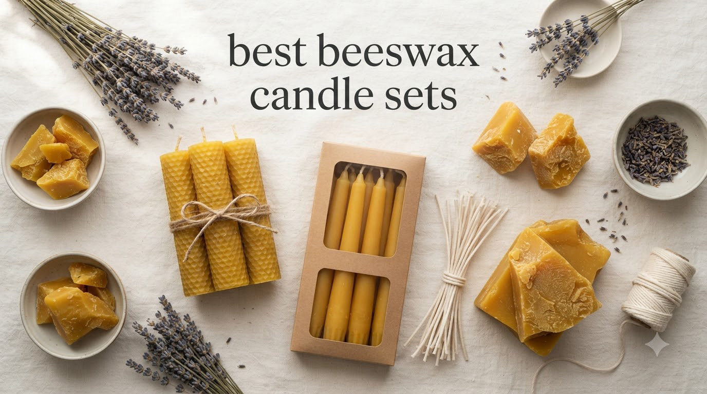 best beeswax candle sets