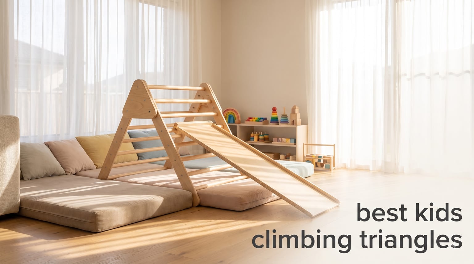 best kids climbing triangles