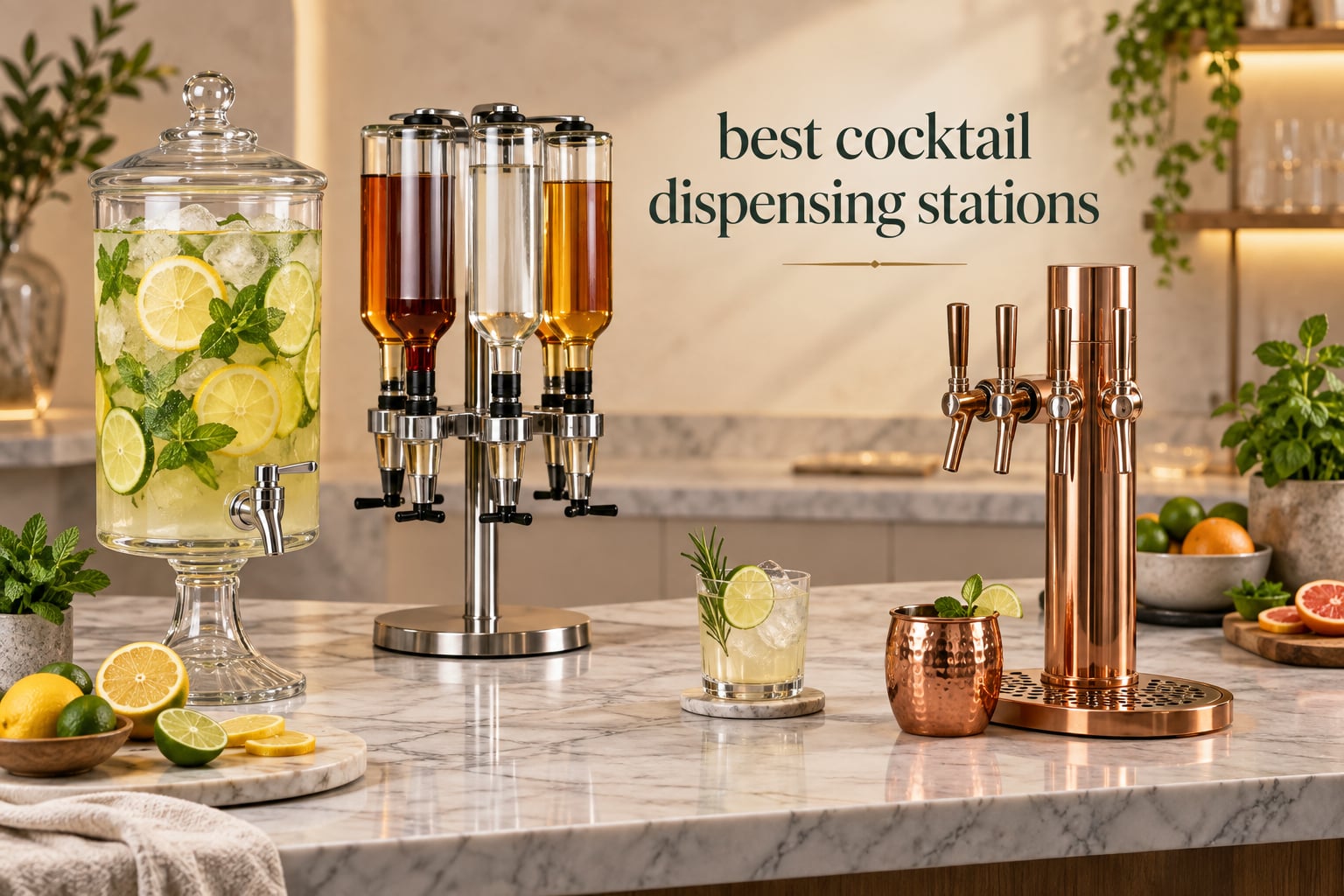 best cocktail dispensing stations