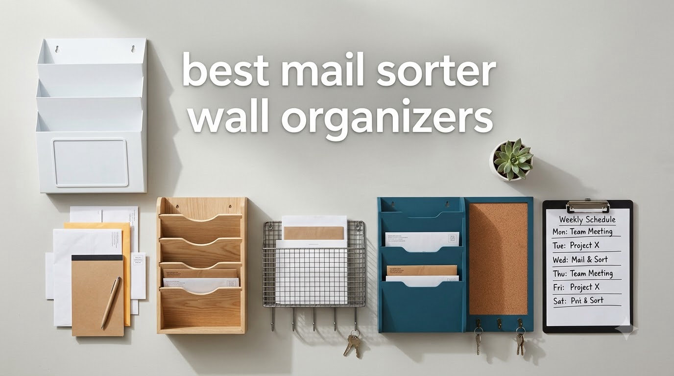 best mail sorter wall organizers